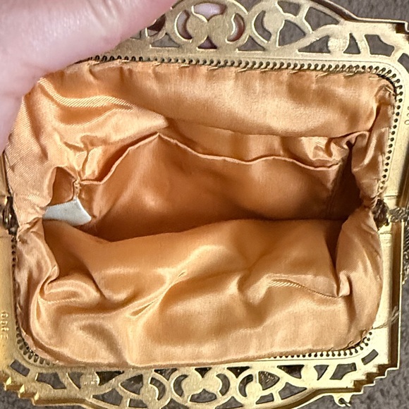 Vintage Mesh Whiting & Davis Gold Chain Evening Bag